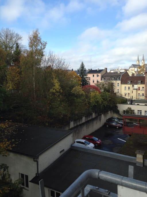 Schoenes City-Apartment Im Zentrum Mit Balkon Hof  Exteriör bild